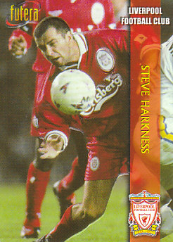 Steve Harkness Liverpool 1998 Futera Fans' Selection Embrossed #9